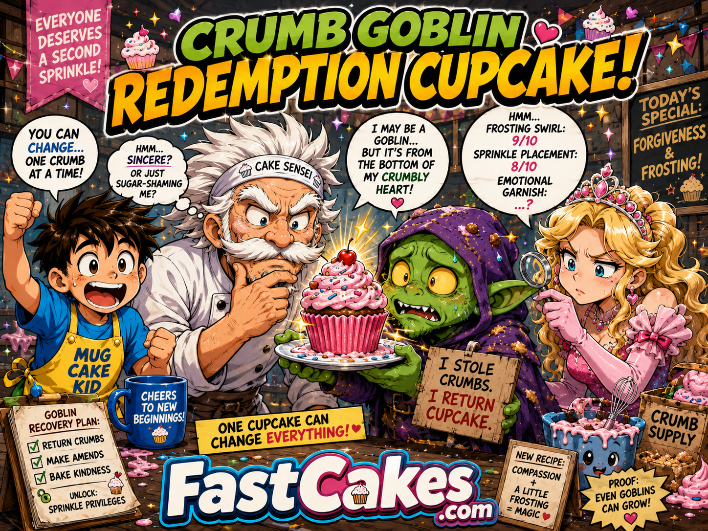 Crumb Goblin redemption cupcake moment