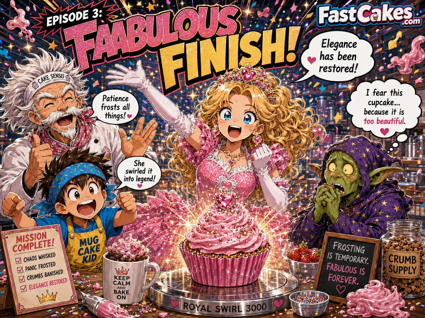 Fabulous finish from Episode 3