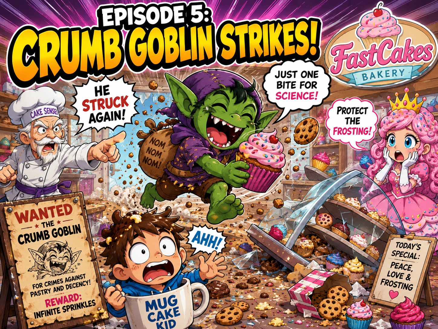 Episode 5 cover: Crumb Goblin Strikes