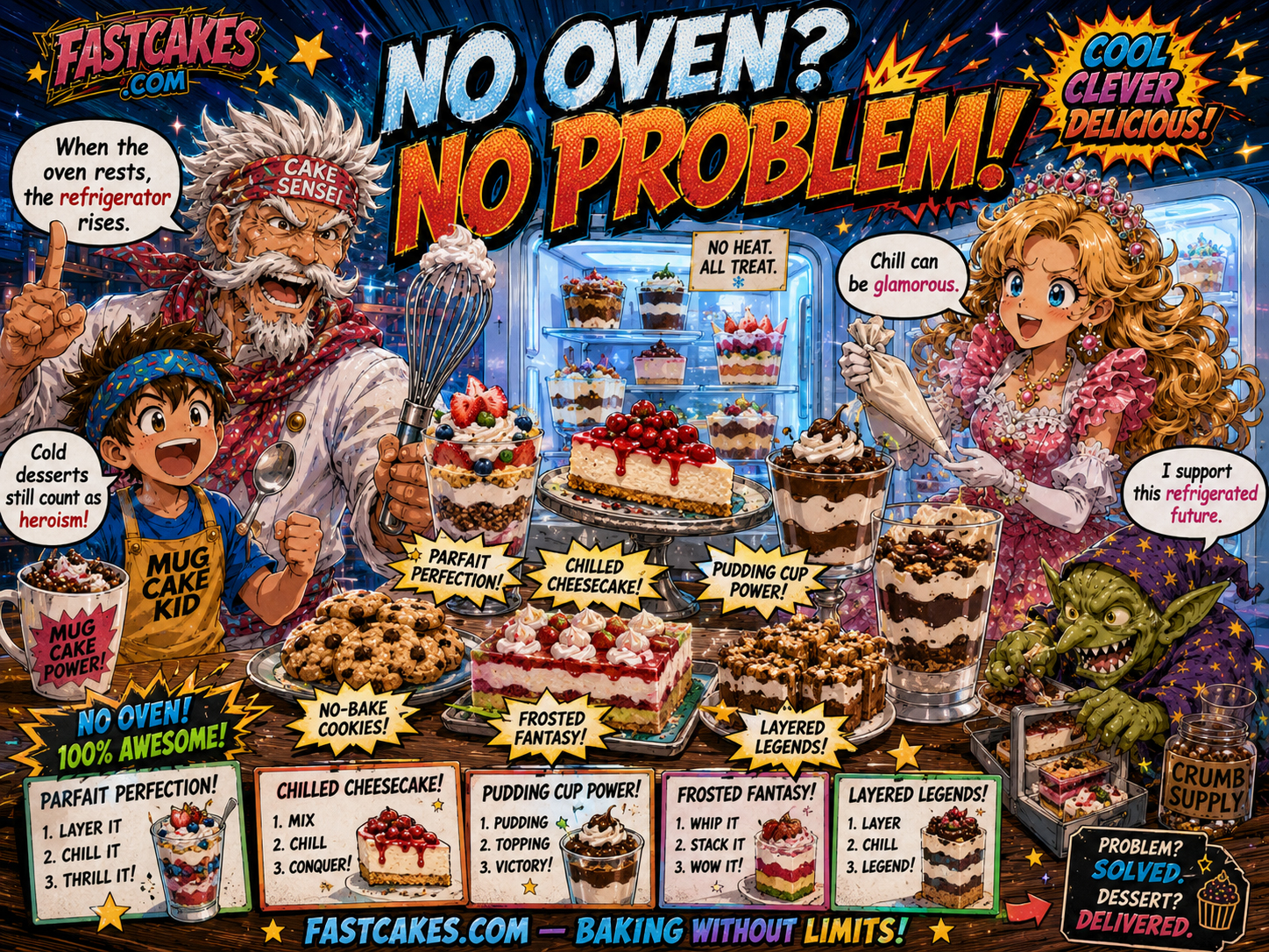 No oven no problem cake rescue